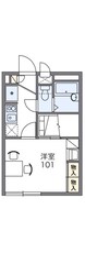 レオパレスジュネスの物件間取画像